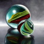 Two marbles